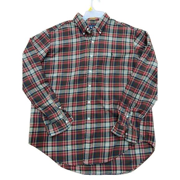 Vintage 90’s Ralph Lauren Men’s Classic Fit Size XXL  Flannel Plaid Button Down - Picture 1 of 9